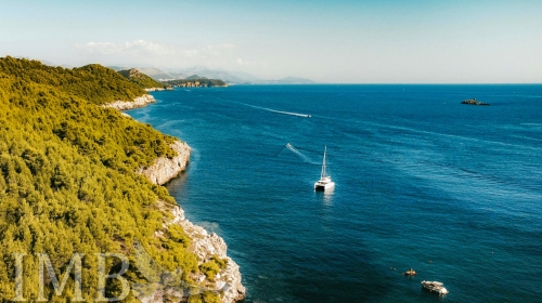 Building land of 4381 with a sea view - Dubrovnik surrounding